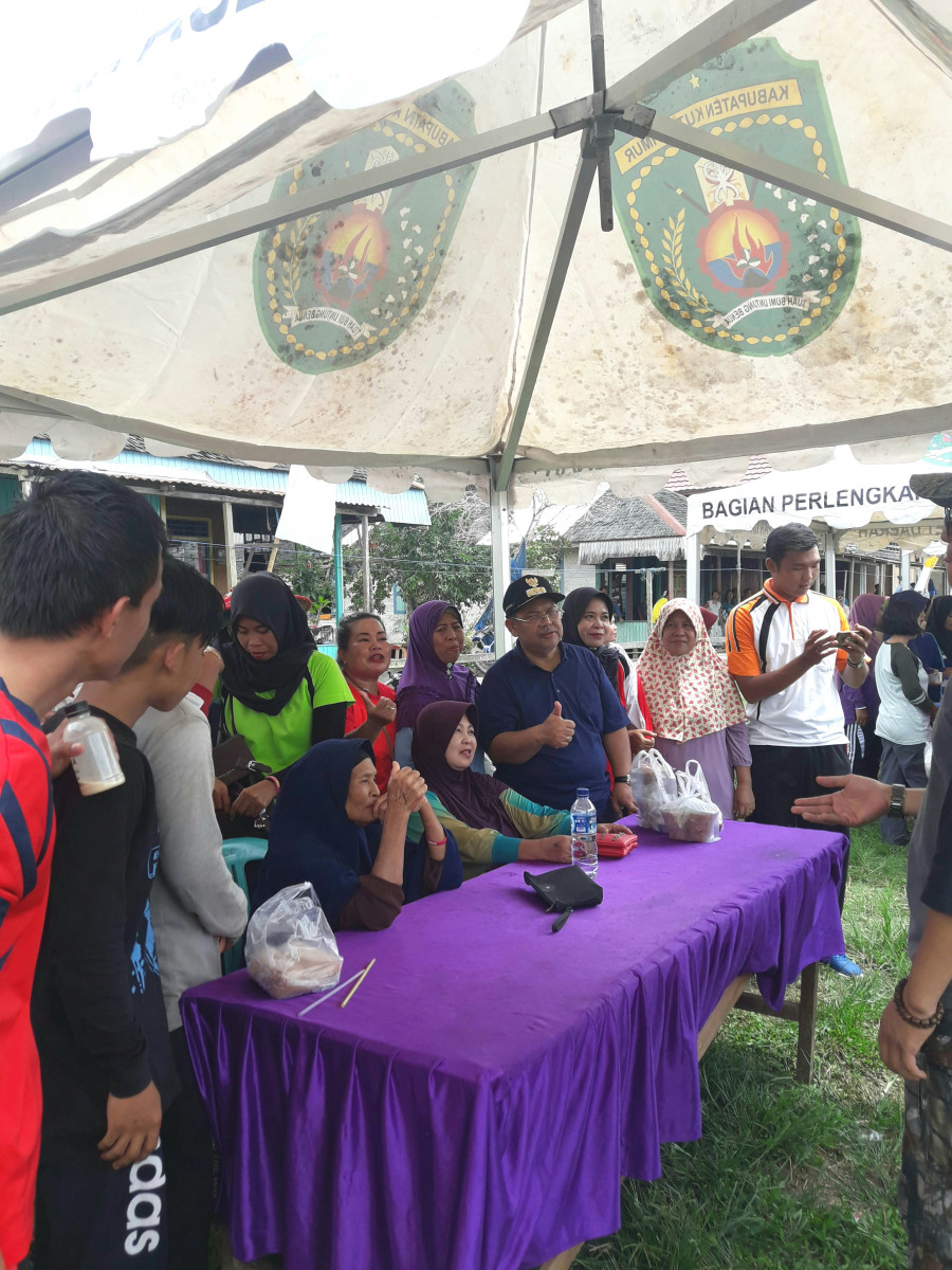 Launching Germas berlangsung sukses di Muara Ancalong