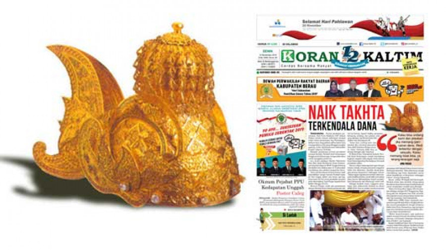 NAIK TAKHTA TERKENDALA DANA