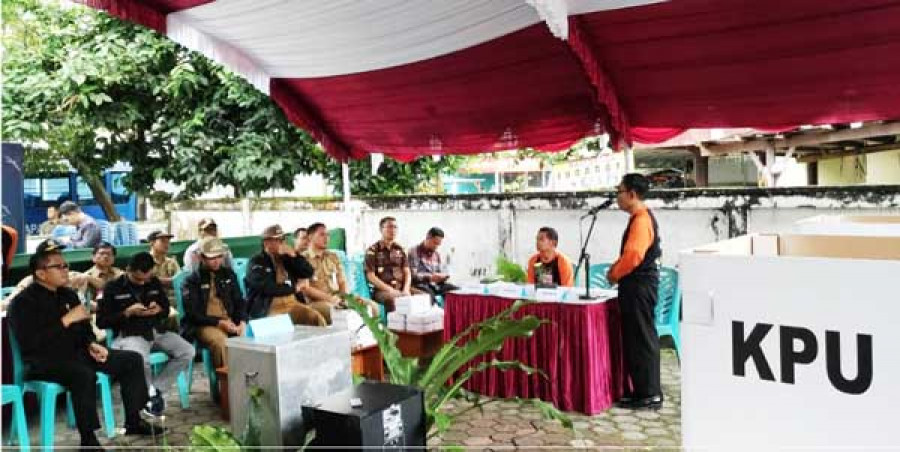 Pantau TPS, Rizal Effendi : KPPS Harus Antisipasi Kemungkinan Hujan dan Angin