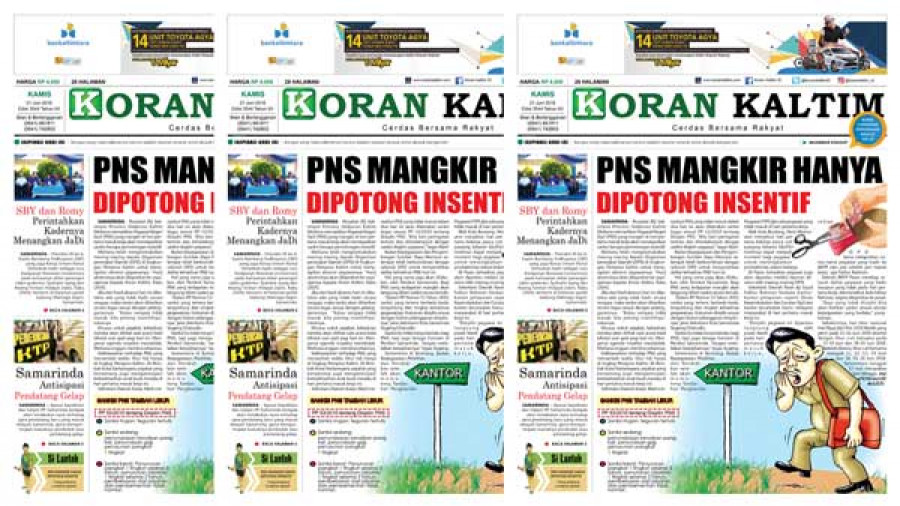 PNS Mangkir Hanya Dipotong Insentif