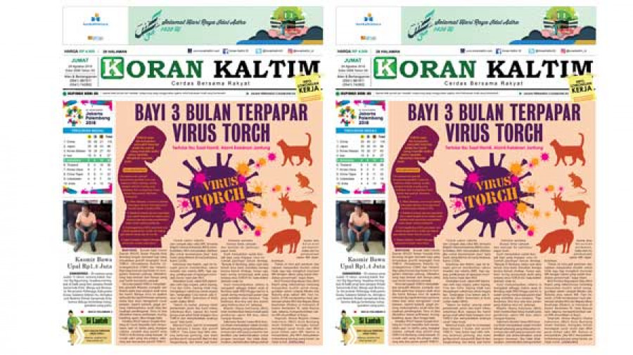 Cover koran Kaltim