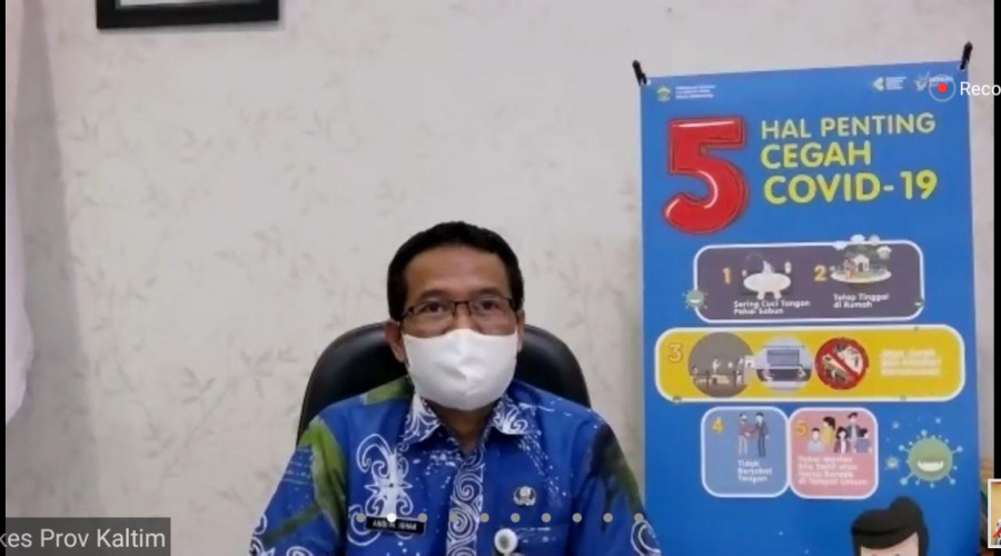 BREAKING NEWS : Kasus Positif Covid-19 Kaltim Bertambah Lima, Tiga Tanpa Gejala