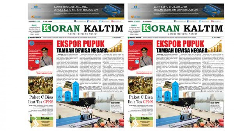 Ekspor Pupuk Tambah Devisa Negara