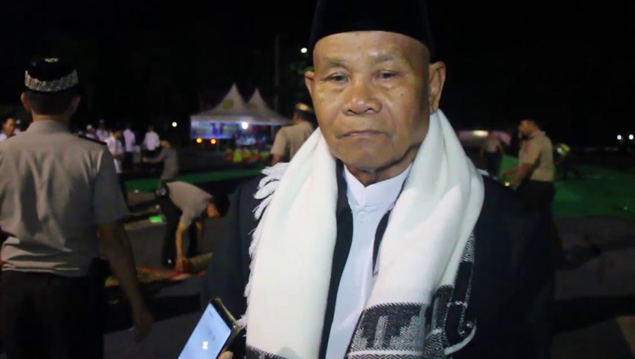 Ketua MUI Kukar H Aminuddin Eddi