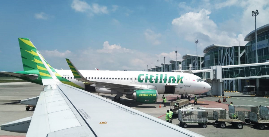 Bandara Sultan Aji Muhammad Sulaiman Sepinggan Balikpapan belum membuka pelayanan penumpang umum. Hanya yang memiliki kriteria khusus dapat diterbangkan. ( Foto: Hendra/korankaltimcom)