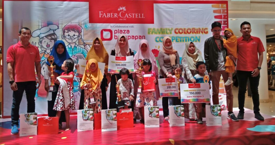 Faber-Castell Hadirkan Family Colouring Competitions di Balikpapan