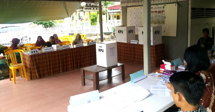 TPS Tempat Awang Ferdian Nyoblos Terlihat Sepi, Ada Apa ?
