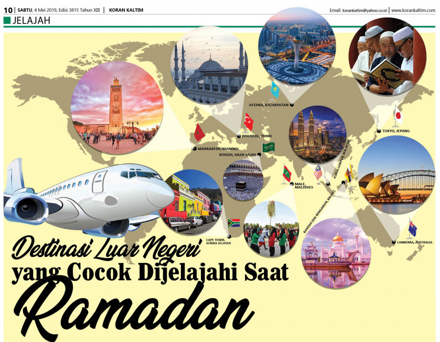 Destinasi Luar Negeri yang Cocok Dijelajahi Saat Ramadan