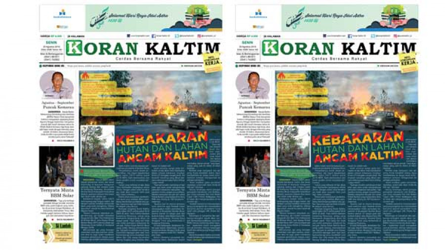 Cover Koran Kaltim