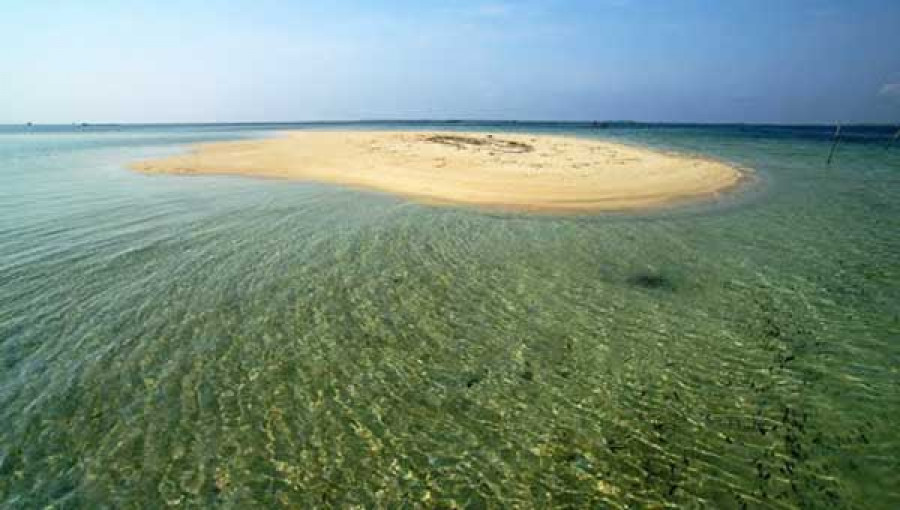 Destinasi Wisata Bontang, Pulau Segajah Diubah Seperti Maldives