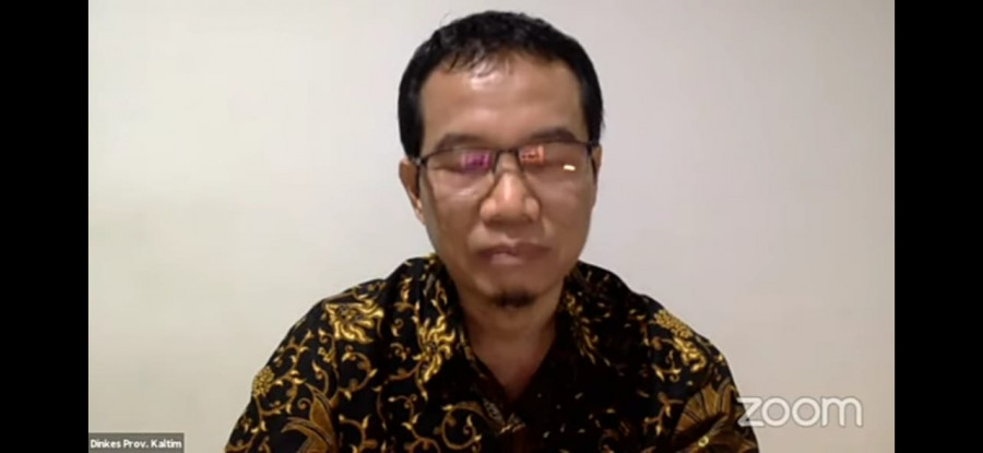 Plt Kepala Dinas Kesehatan Kaltim Andi Muhammad Ishak