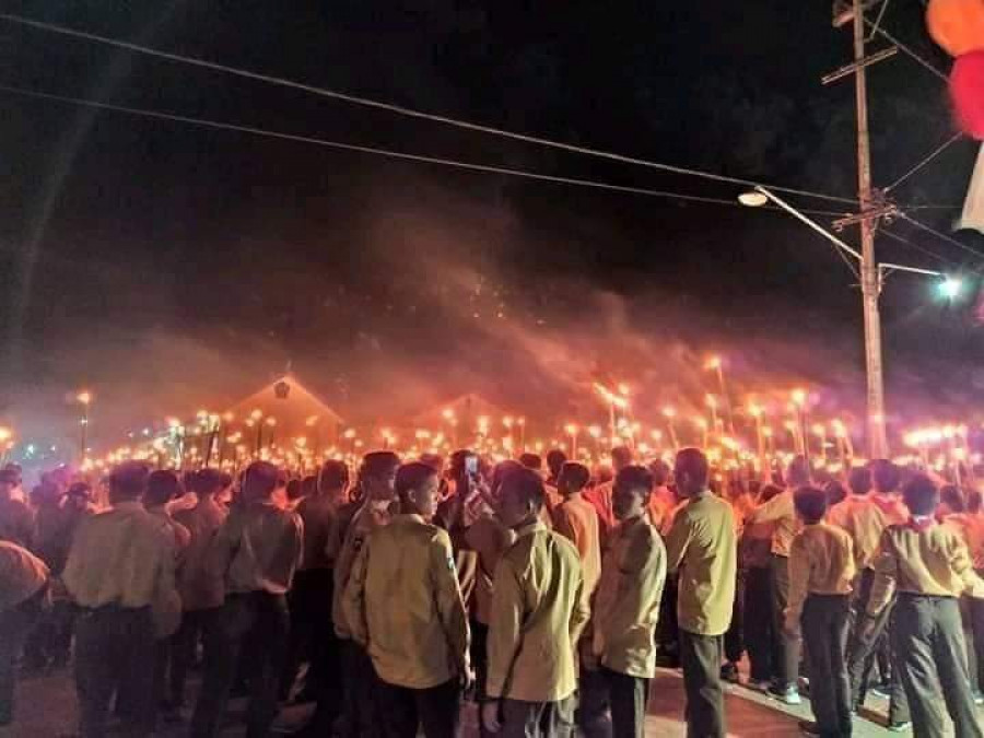 Lautan Obor Di Bumi Mulawarman.
