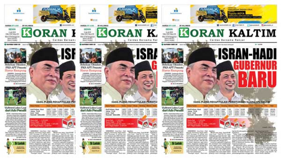 Isran-Hadi Gubernur Baru