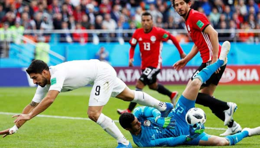 Uruguay vs Arab Saudi : Tekad La Celeste Segel 16 Besar