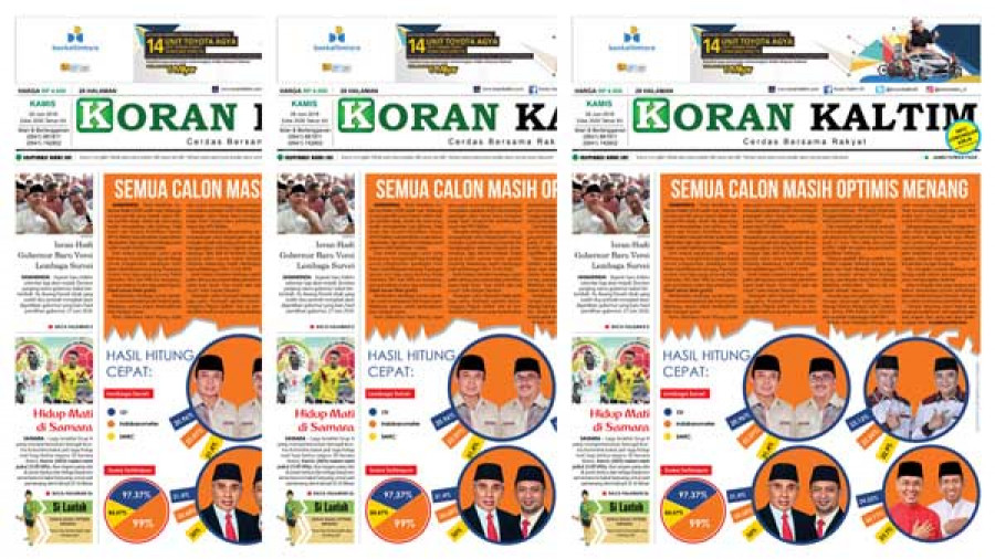 Semua Calon Masih Optimis Menang