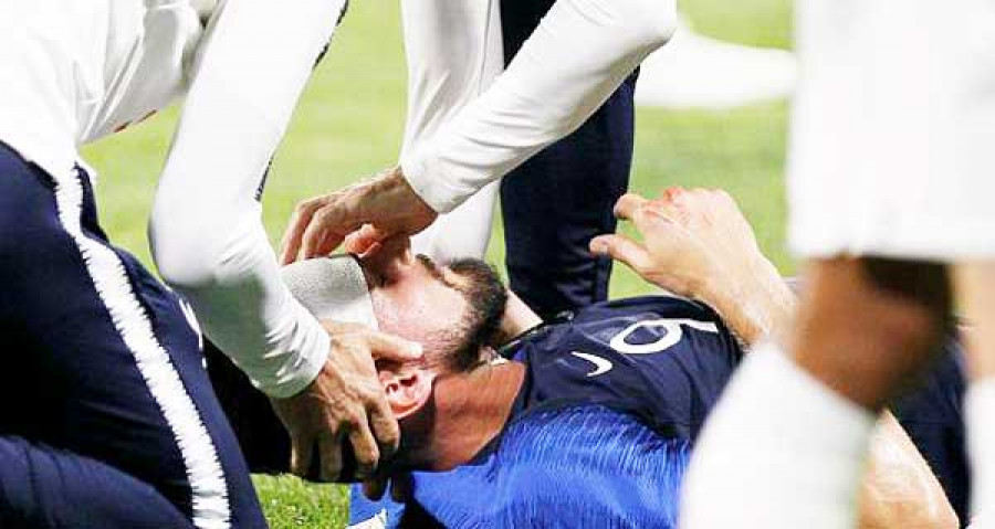 Prancis Terancam Tanpa Giroud
