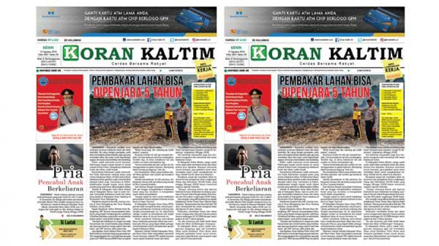 Pembakar Lahan Bisa Dipenjara 5 tahun