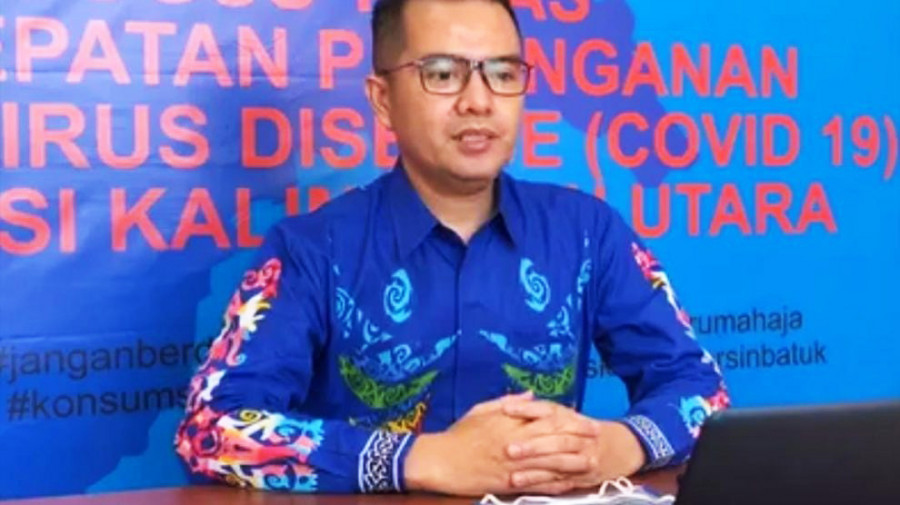 Juru Bicara Gugus Tugas Percepatan Penanganan Corona Virus Disease (Covid-19) Kalimantan Utara (Kaltara), Agust Suwandy ( Foto: Korankaltaracom)