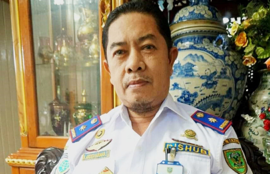 Kepala Dinas Perhubungan Berau, Abdurrahman.