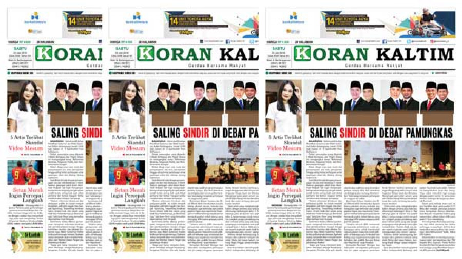 SALING SINDIR DI DEBAT PAMUNGKAS