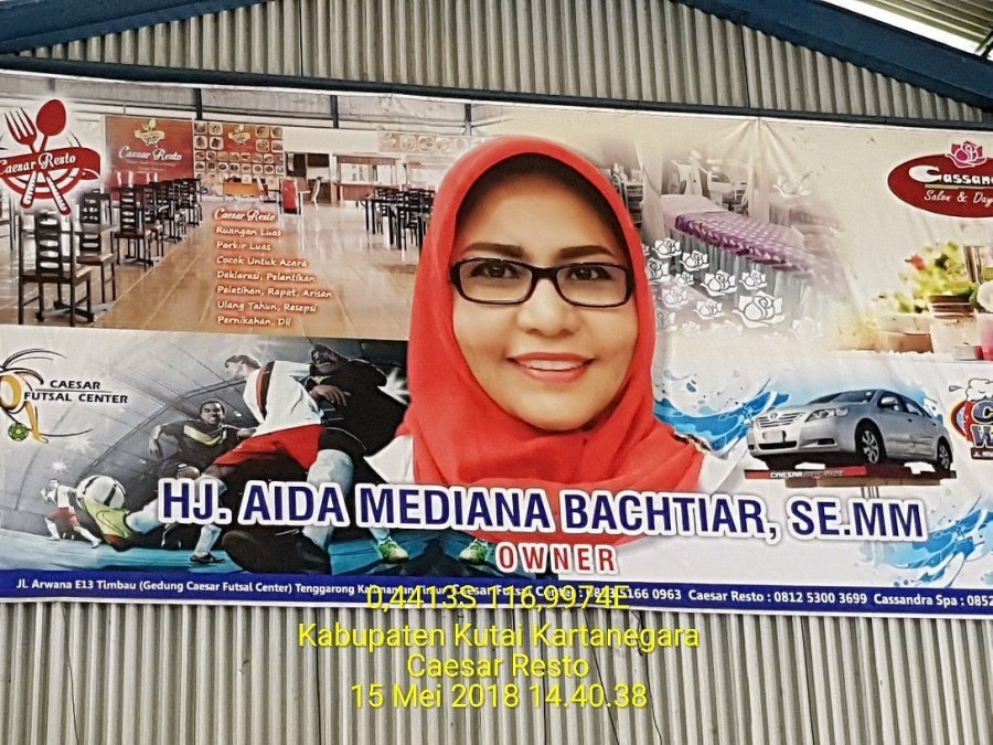 Caesar Car Wash hang beralamat lengkap di Jalan Arwana Blok E13 Timbau Tenggarong (korankaltim.dok)