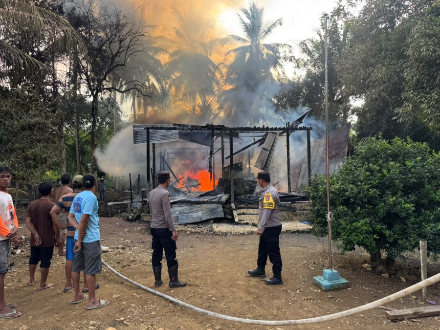 Balita Tewas dalam Kebakaran di Biatan Berau, Damkar Terkendala Personel