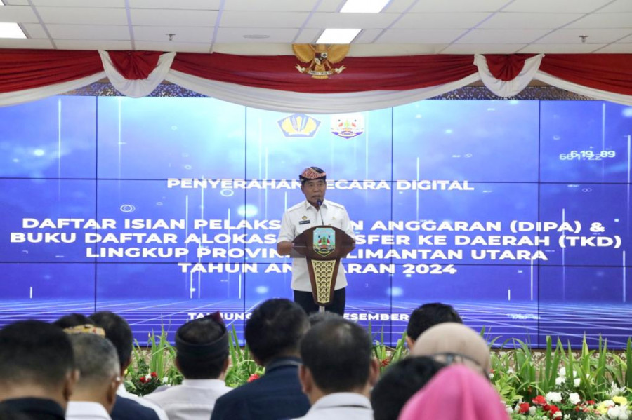Alokasi DIPA dan TKD Provinsi Kaltara Naik, Gubernur: APBN Adalah Amanah Rakyat