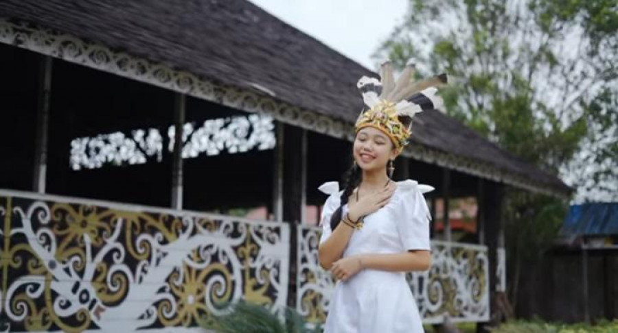 Tangkapan layar, musik video lagu Samarinda (Istimewa)