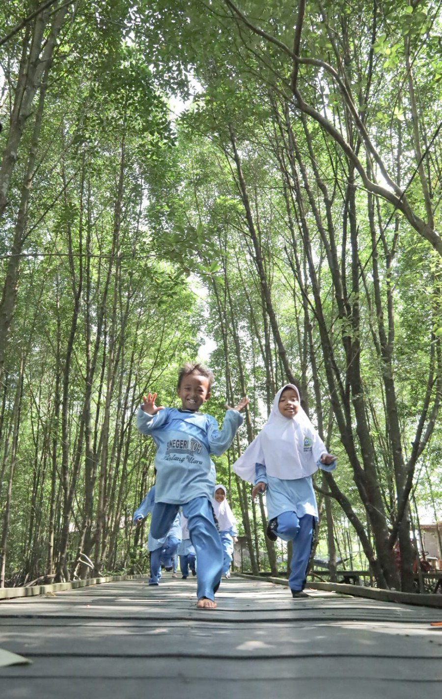 Taman Mangrove Teluk Bangko sudah Ramah Anak