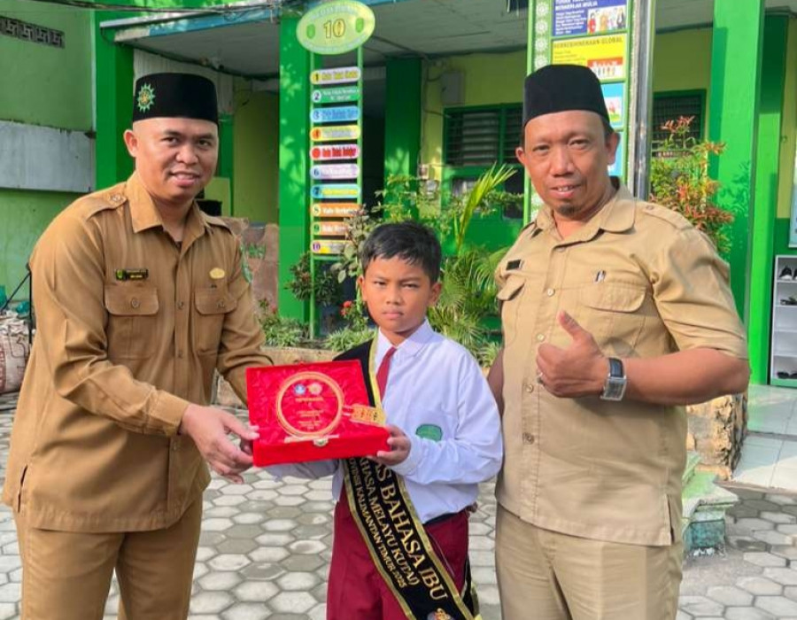 Pragata Wistara Gafila menjadi kebanggaan civitas akademika SD Muhammadiyah 1 Tenggarong (heri/kk)