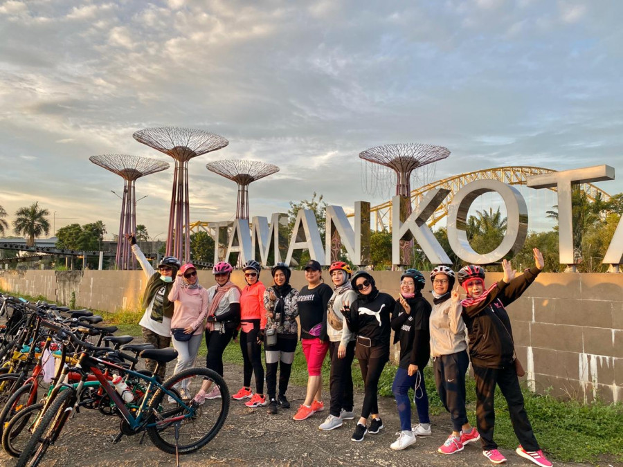 GCK, Wadah Wanita Kota Raja Salurkan Hobi Bersepeda
