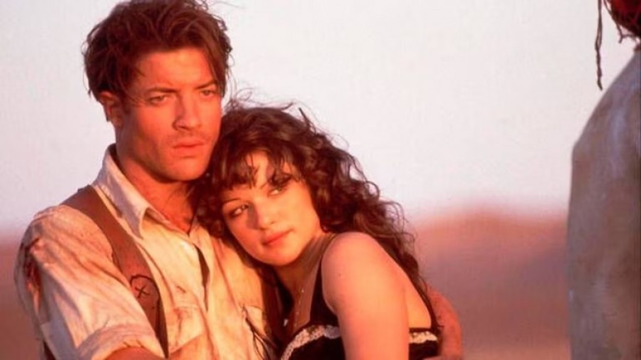 Brendan Fraser dan Rachel Weisz, adu akting lagi di film keempat The Mummy. (infobae)