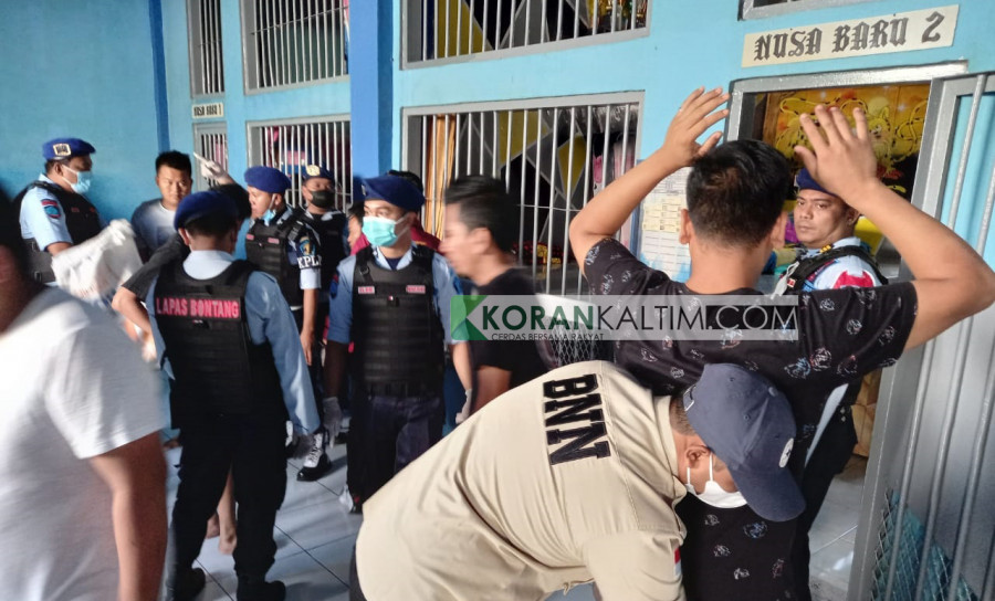 BREAKING NEWS : Tim Gabungan Sidak 66 Kamar Blok Lapas Bontang