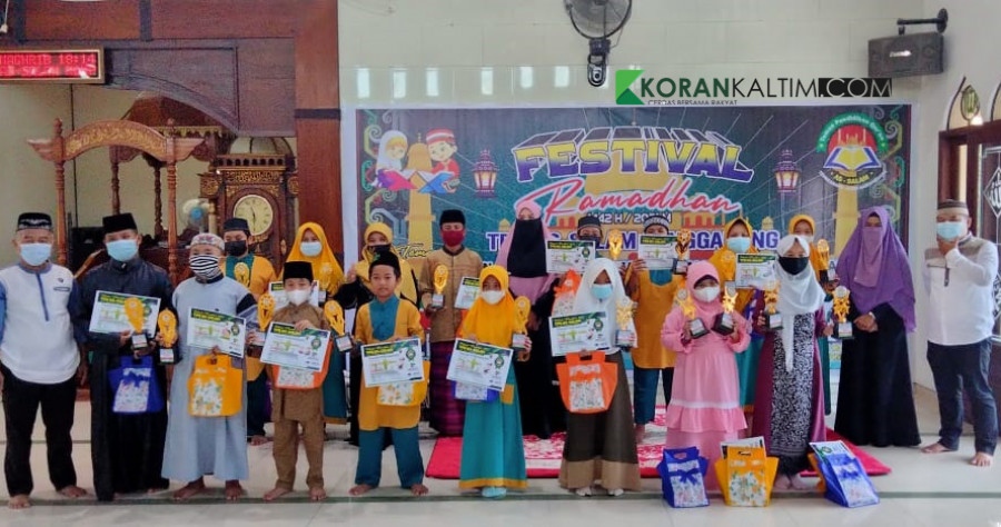 Cetak Generasi Muslim Kaffah, TPQ As Salam Tenggarong Gelar Festival Ramadan