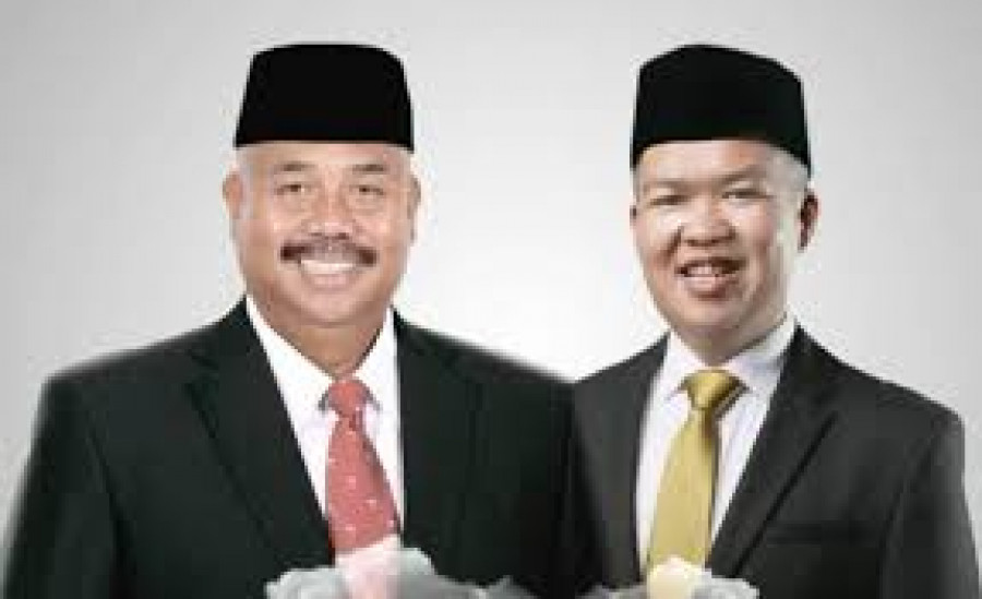 Bakal pasangan calon Bupati dan Wakil Bupati Kukar Edi Damansyah-Rendi Solihin. ( Foto: Istimewa )