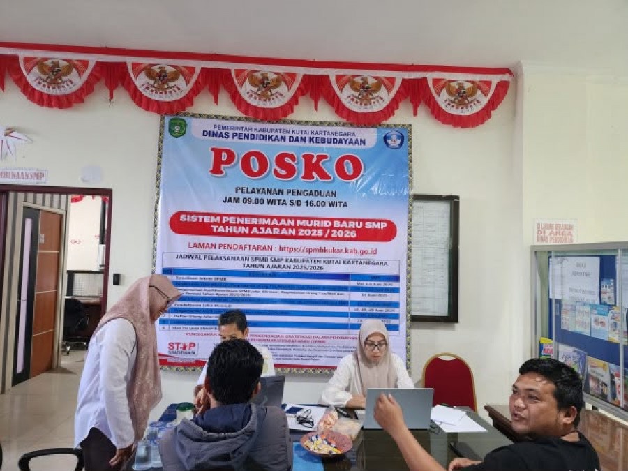Ilustrasi proses SPMB yang berlangsung di Kabupaten Kukar pada tahun ajaran 2025/2026 lalu.(Dok Korankaltim.com)