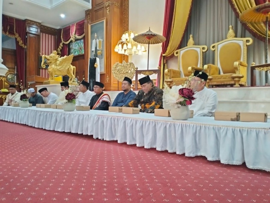 Pelaksanaan Nuzulul Quran oleh Kesultanan Kutai Kartanegara Ing Martadipura di Kedaton. (Foto: Dok.KesultananKutaiKartanegaraIngMartadipura)