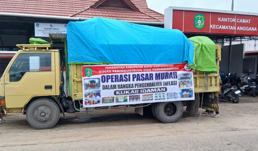 Dari Target 121 Titik, Disperindag Kukar Sudah Lakukan Operasi Pasar Murah di 34 Lokasi
