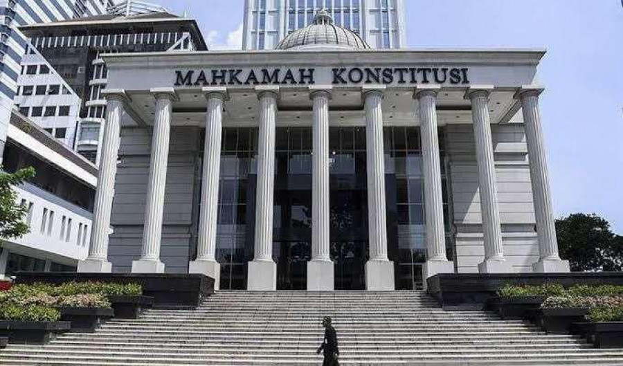 Gedung Mahkamah Konstitusi di jalan Merdeka Barat, Jakarta. (FotoAntara)