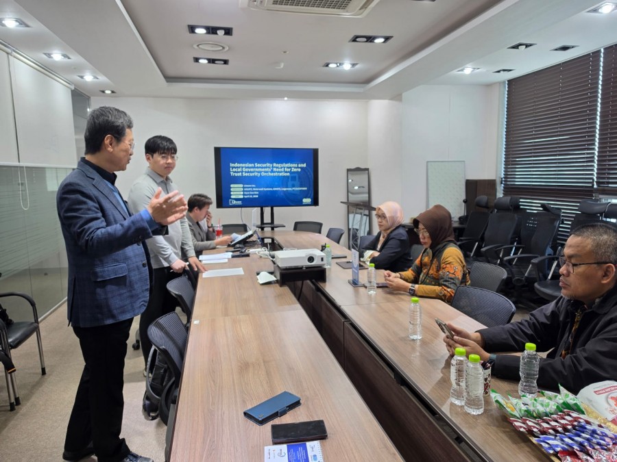 Usai Raih Award, Sekda Kaltim Belajar Keamanan Siber di Korea Selatan untuk Perkuat Transformasi Digital Daerah