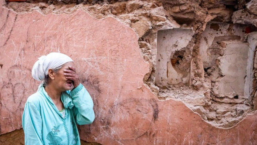 Ilustrasi Gempa Maroko. (Foto: Reuters)
