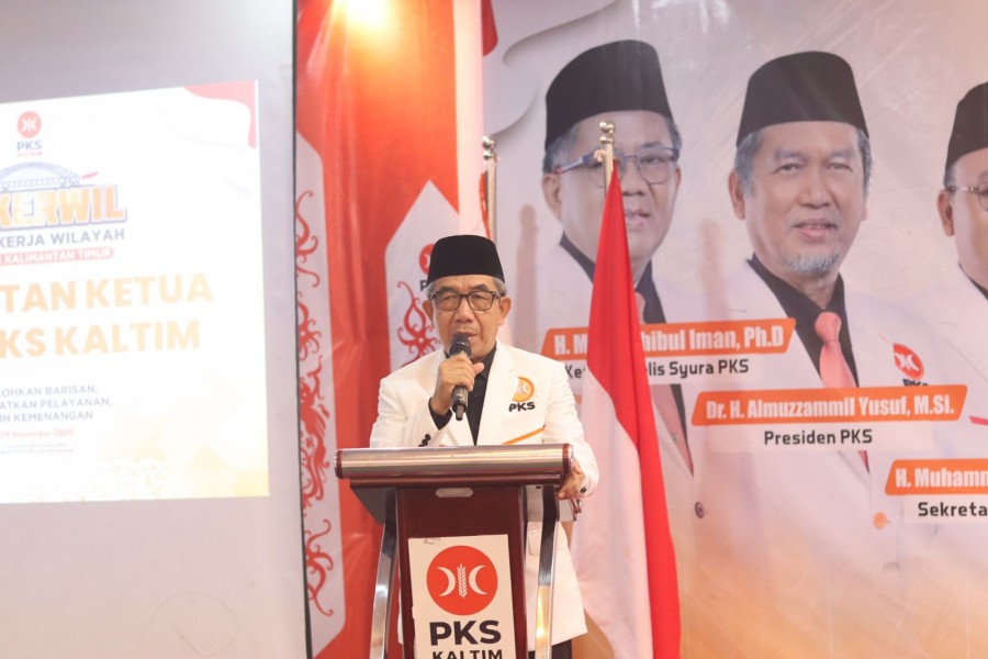 Ketua DPW PKS Kaltim, Ardiansyah Sulaiman, ingatkan kader soal kepercayaan publik terhadap partai.(Istimewa)