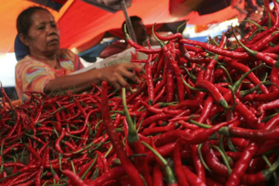 Harga Bahan Pokok di Pasar Segiri Samarinda Mengalami Kenaikan, Cabai Keriting Kini Dijual Rp60 Ribu per Kg