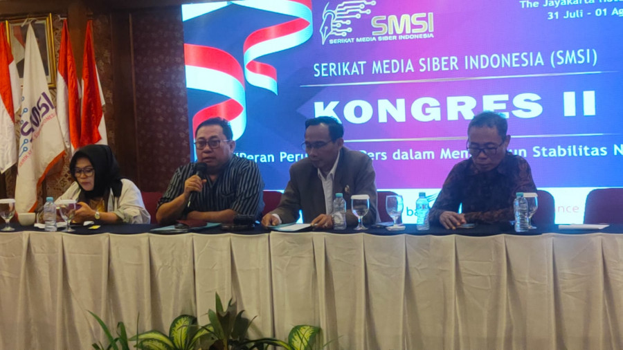 Kongres II SMSI 2024 Kembali Pilih Firdaus jadi Ketua Umum