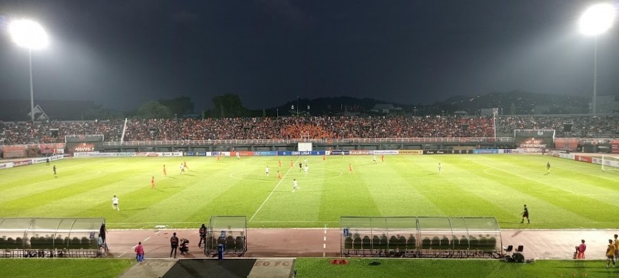 Stadion Segiri Samarinda, siap mementaskan kompetisi tingkat Asia musim depan. (dokkorankaltim)