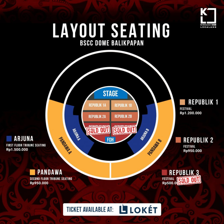 Republik 3 Ludes, Buruan Amankan Tiket Konser Dewa 19 di Balikpapan