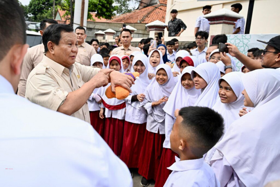 Ilustrasi pelaksanaan sekolah rakyat yang berjalan di Indonesia.(Istimewa)