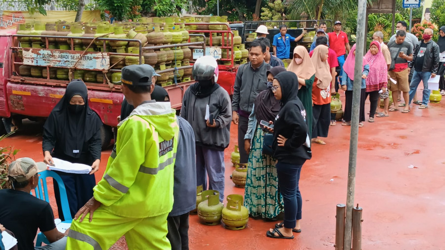 Tiap Kelurahan di Balikpapan Dijatah 560 Tabung LPG 3 Kg, Pertamina dan Pemkot Gelar Operasi Pasar Selama Dua Hari