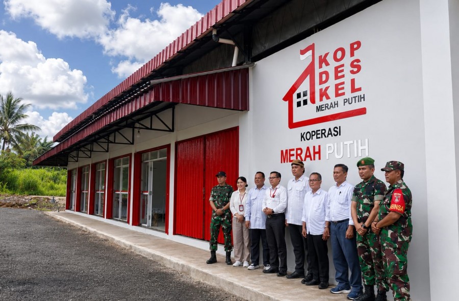 KDKMP Kampung Sri Mulyo, Kecamatan Sekolaq Darat. (Adi/korankaltim.com)
