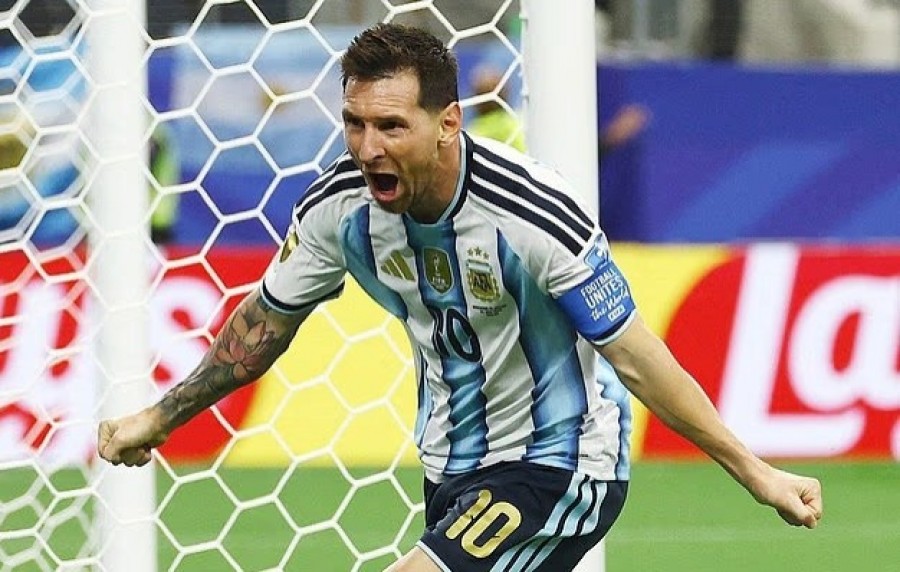 Penyerang Argentina Lionel Messi yang menjadi pencetak gol terbanyak sepanjang masa di Piala Dunia. (Foto: Gettyimages)